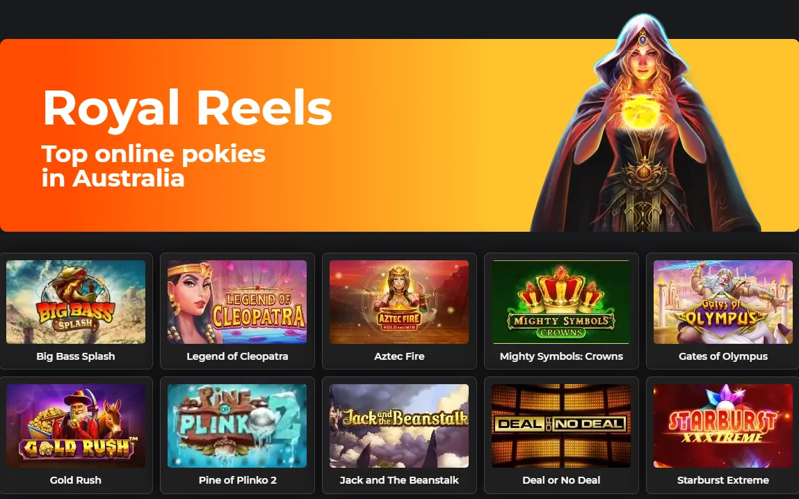Royal Reels 9 - trusted online casino in Australia Royal Reels 9 - online casino in Australia